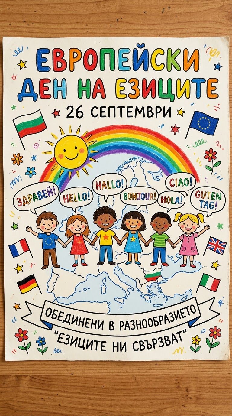 ЕВРОПЕЙСКИ ДЕН НА ЕЗИЦИТЕ 2026 - голяма снимка